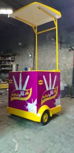 Ice cream delivery cart